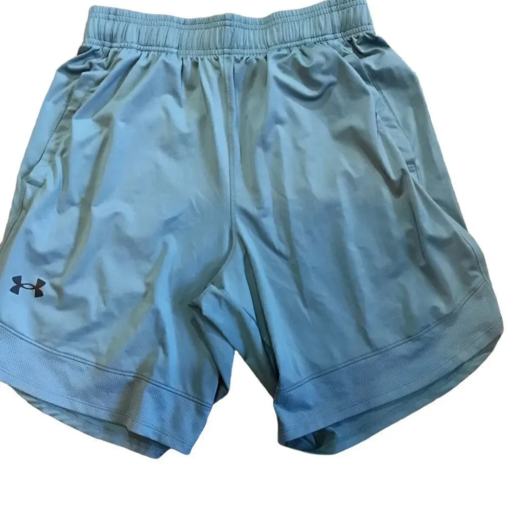 Under Armour Light Blue Women's Athletic Shorts